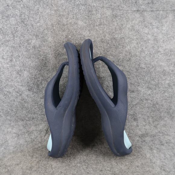 Crocs Jibbitz Sandals Kid Shoes Flip Flop Slip On Casual Comfort Blue C12/13 - Picture 6 of 11